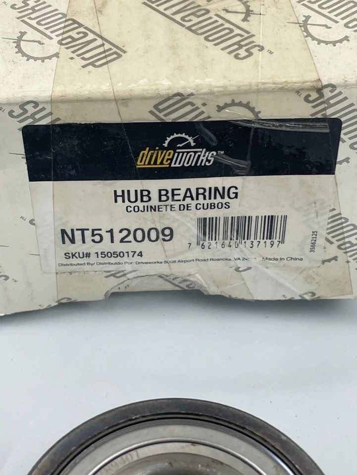 Cojinete de cubo de rueda Drive Works 512009 para Toyota, Lexus en la tabla; se adapta a la parte trasera Foto 4 de 4