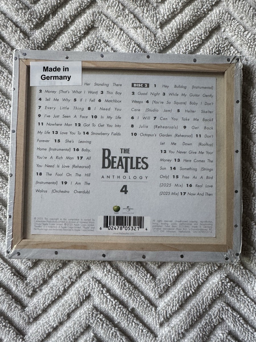 The Beatles - Anthology 4 [New CD] With Booklet, Digipack