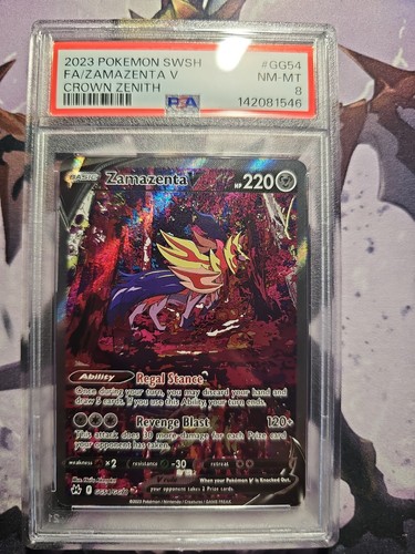 Zamazenta V graded PSA 8 for sale on eBay