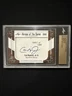 2018 Leaf Heroes Of The Game Cal Ripken Jr. Cut Signature Slab #/1000 Orioles