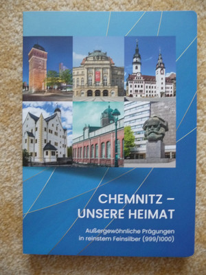 Chemnitz - unsere Heimat - Kulturhauptstadt 2025 - Folder Mappe Aufbewahrung