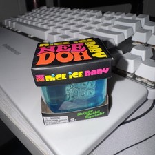 NeeDoh Nice Ice Baby Sensory Squish Cube Super Solid Stress Toy Blue