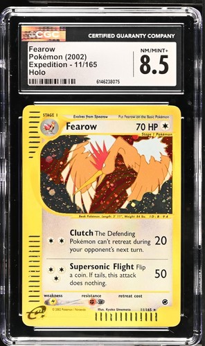 Fearow graded CGC 8.5 for sale on eBay