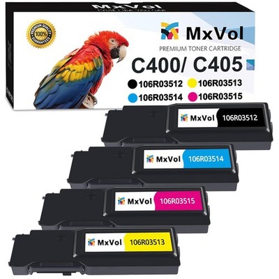 High-Yield 4-Pack Toner for Xerox VersaLink C400 C405