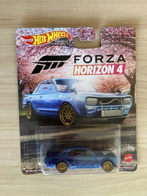 Hot wheels Nissan Skyline H/T 2000GT-X Forza Horizon 4 - Real Riders new on card