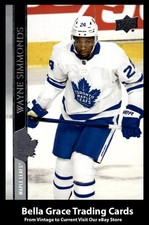 2020-21 Upper Deck Wayne Simmonds #631 Toronto Maple Leafs NHL Hockey