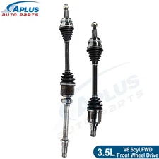 3.5L Pair Front CV Axle Shaft For 2007 2008 2009 2010 2011-2017 Toyota Camry V6
