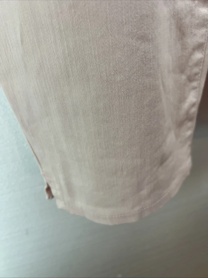 "Pantalones capri Bandalino rosa mandie talla 12 21"" entrepierna nuevos sin etiquetas" Foto 4 de 4