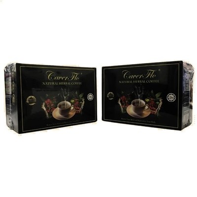 2x Organic Herbal Coffee 10 Sachets x 25g Natural Stamina & Energy Booster