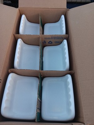 Vintage White Ceramic Tile Soap Dish Shower Tray Holder..Artic White