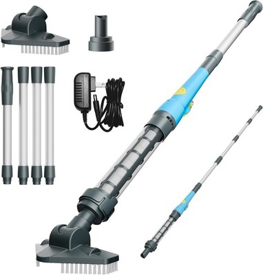 Lightweight Cordless Pool Vacuum   Rechargeable Handheld Stick Cleaner for Hot T