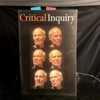 Critical Inquiry Vol 30 No 3 Spring 2004 Julia Kristeva Bill Viola Cover