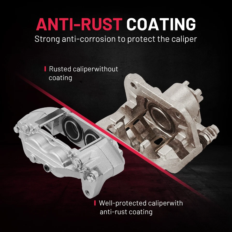 For 2007-2018 Toyota Tundra 2008-18 Toyota Sequoia Front Brake Calipers 5.7L - Image 3 of 4