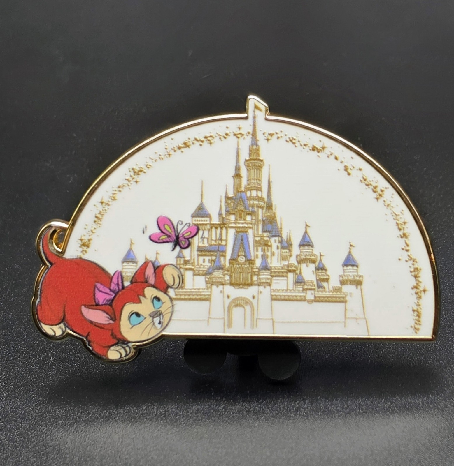 2026 D23 Expo Disney Castle Mystery Pin Dinah Alice in Wonderland