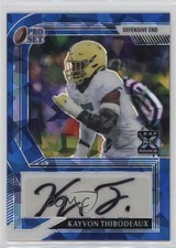 2022 Leaf Pro Set Metal Blue Crystals /25 Kayvon Thibodeaux #PA-KT1 Auto 2u3