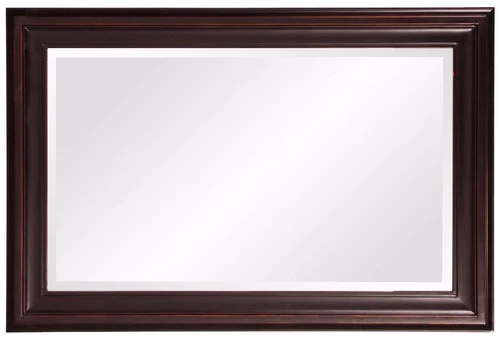 Howard Elliott George 24" x 36" Oil-Rubbed Bronze Wall Mirror - Picture 4 of 5