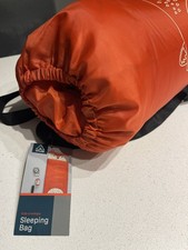 NEW Xplor 142cm Orange/Red Fox Envelope Sleeping Bag Kids Childrens Girls Boys