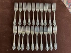 WALLACE GRAND BAROQUE STERLING SILVER SALAD FORKS 6.5” (1), 20 available