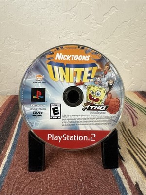 Nicktoons Unite! (Sony Playstation 2, 2005) PS2 DISC ONLY Tested 