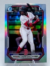 2026 Bowman Chrome Refractor 1st /499 #BCP-65 Nelly Taylor Red Sox Prospect
