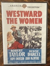 Westward the Women DVD (1951) Warner Archive Robert Taylor - NEW