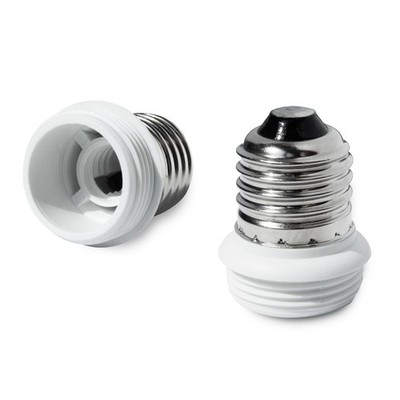 Lampenfassung E27 auf E14 Adapter für LED Sockel Verlängerung mit Außengewinde