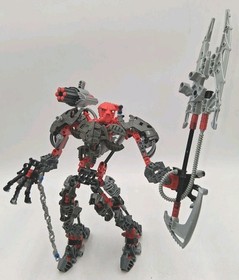 LEGO BIONICLES: Maxilos and Spinax (8924)  No Box or Instructions