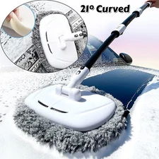 21° Curved Telescopic Car Wash Brush Mop Long Handle Vehicle Cleaning Tool