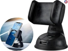 Suction Cup Phone Mount Mobile Phone Holder, 360 ° Rotating Mini Suction Mobile 