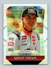 2025 Panini Prizm Nascar Silver Prizms Throwbacks #175 BRENT CREWS RC