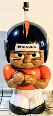 Denver Broncos Teenymates Big Sip Tumbler NFL Player Figure Bottle 16oz