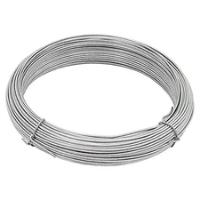 19 Gauge Galvanized Solid Wire,98ft Galvanized Hobby Wire,Multi-Purpose Steel 