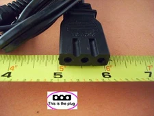 Power Lead Cord  Serge Mate 5030 5040 5040L ST600L White 221 310 423R (NO PEDAL)