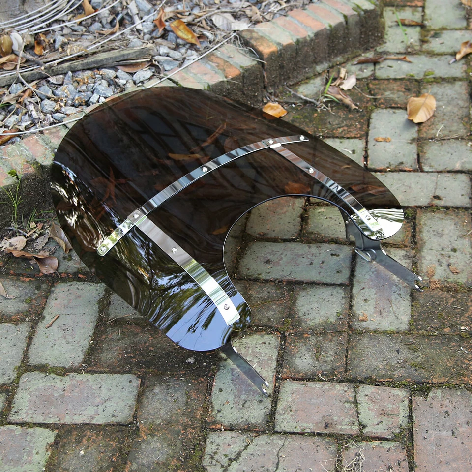 Fit for Harley Touring Road King FLHR 1994-2023 Windshield Windscreen W/ Bracket Foto 4 de 4