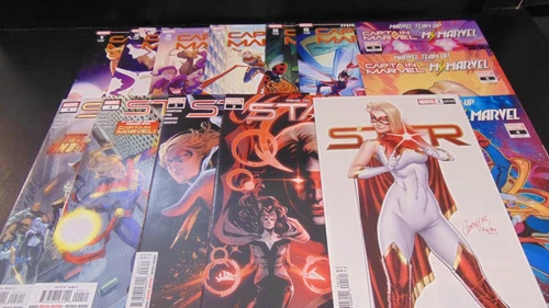 CAPTAIN MARVEL /IDW #1-6  STAR #1-5  W/ Campbell Variant TEAM UP 4-6 LOT OF 14