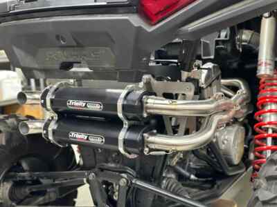 Trinity Racing 2024+ Polaris RZR XP 1000 Full Stainless Exhaust TR-4190D-SS