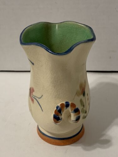 Lovely 1927-33 Weller Pottery 5” Double Handled Bonito Vase - Picture 4 of 6