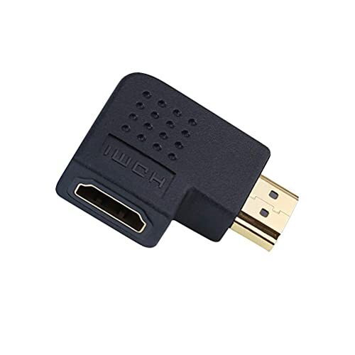 Conector HDMI Angular Adaptador HDMI En Ángulo Recto - Macho A Hembra, 90 Grados, 1080p/4K, Dorado, Reino Unido Amortiguador De Direccion