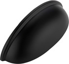 New Listing5 Pack 3" Drawer Pulls Flat Black Cabinet Cup Pulls Kitchen Hardware Cabinet Han