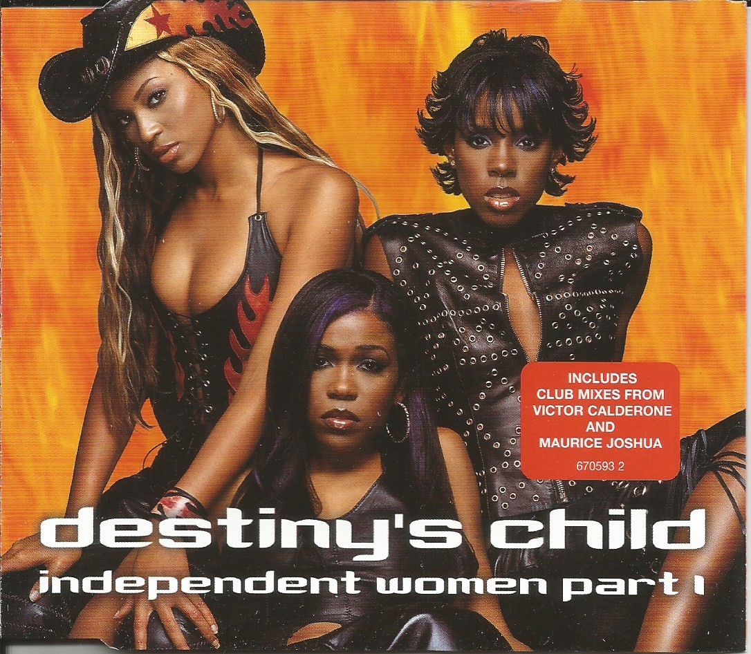 Beyonce DESTINY'S CHILD Independent Women 2 REMIXES CD Single
