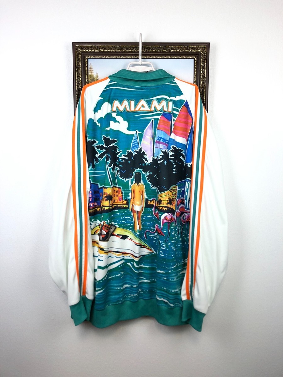 Survêtement Adidas Firebird Vintage Y2K Rare - Bleu Marine/vert - Taille M/L