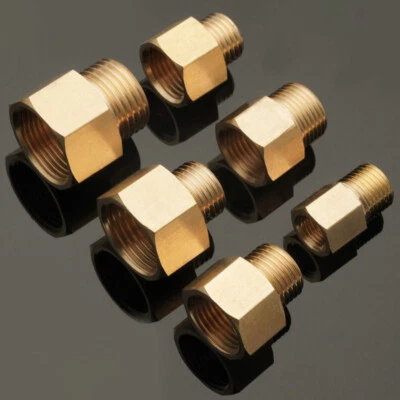 MARKENLOS Nipplo riduttore ottone AG a IG riduzione riduzione raccordo filettato adattatore