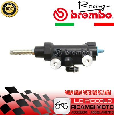 Brembo Hauptbremszylinder Original Hinten Ps 12 Schwarz Yamaha Tt 600 1993 1994
