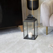 Image of Small Black Candle Holder Lantern