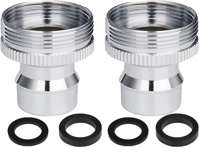 Waseda 45ADAPTER 2個セット Dishwasher Faucet Adapter Portable Washer Faucet Adapter