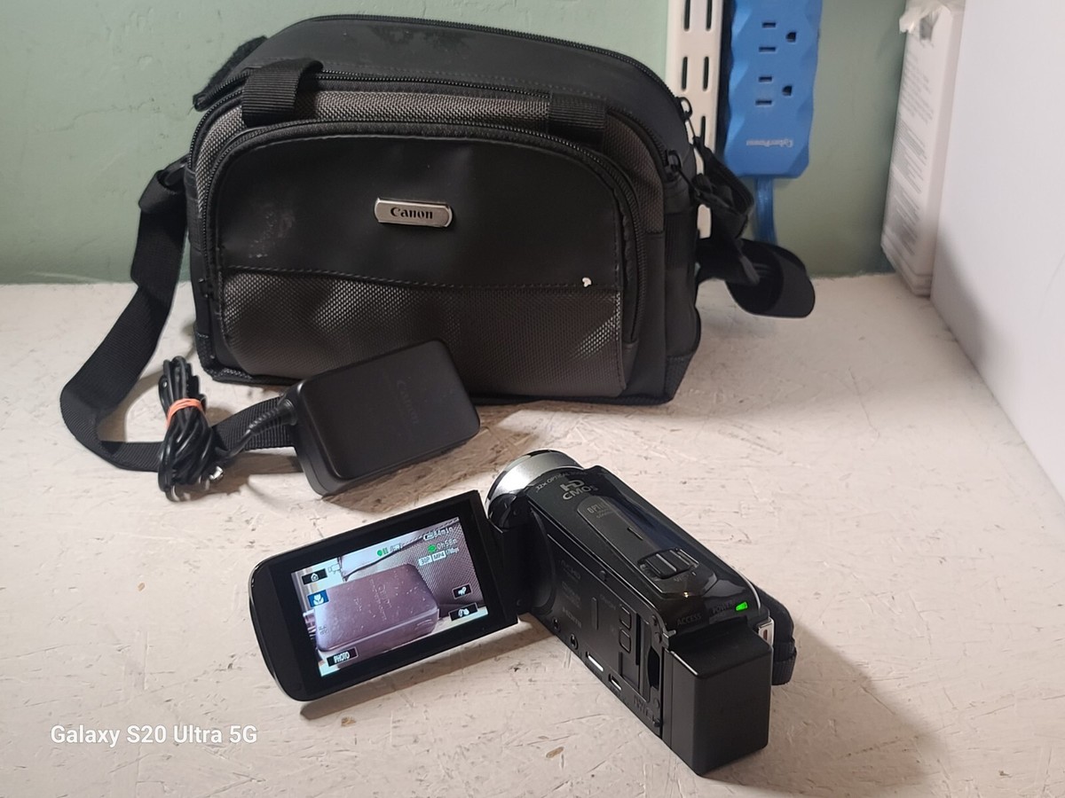 Canon Vixia HF R40 Camcorder HD WiFi 8GB Memory 53x Zoom CA-110