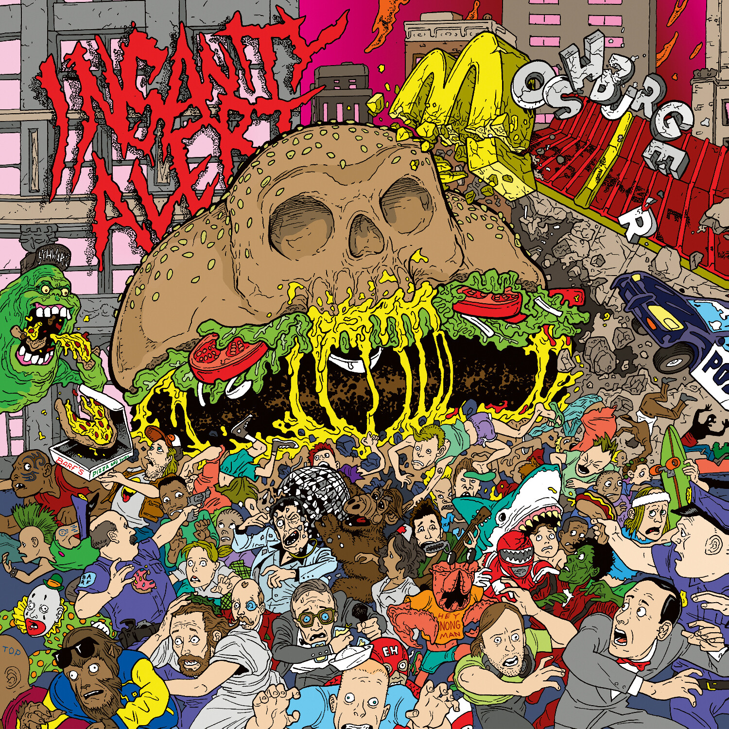 Insanity Alert Moshburger (CD) Album Digipak (Limited Edition)