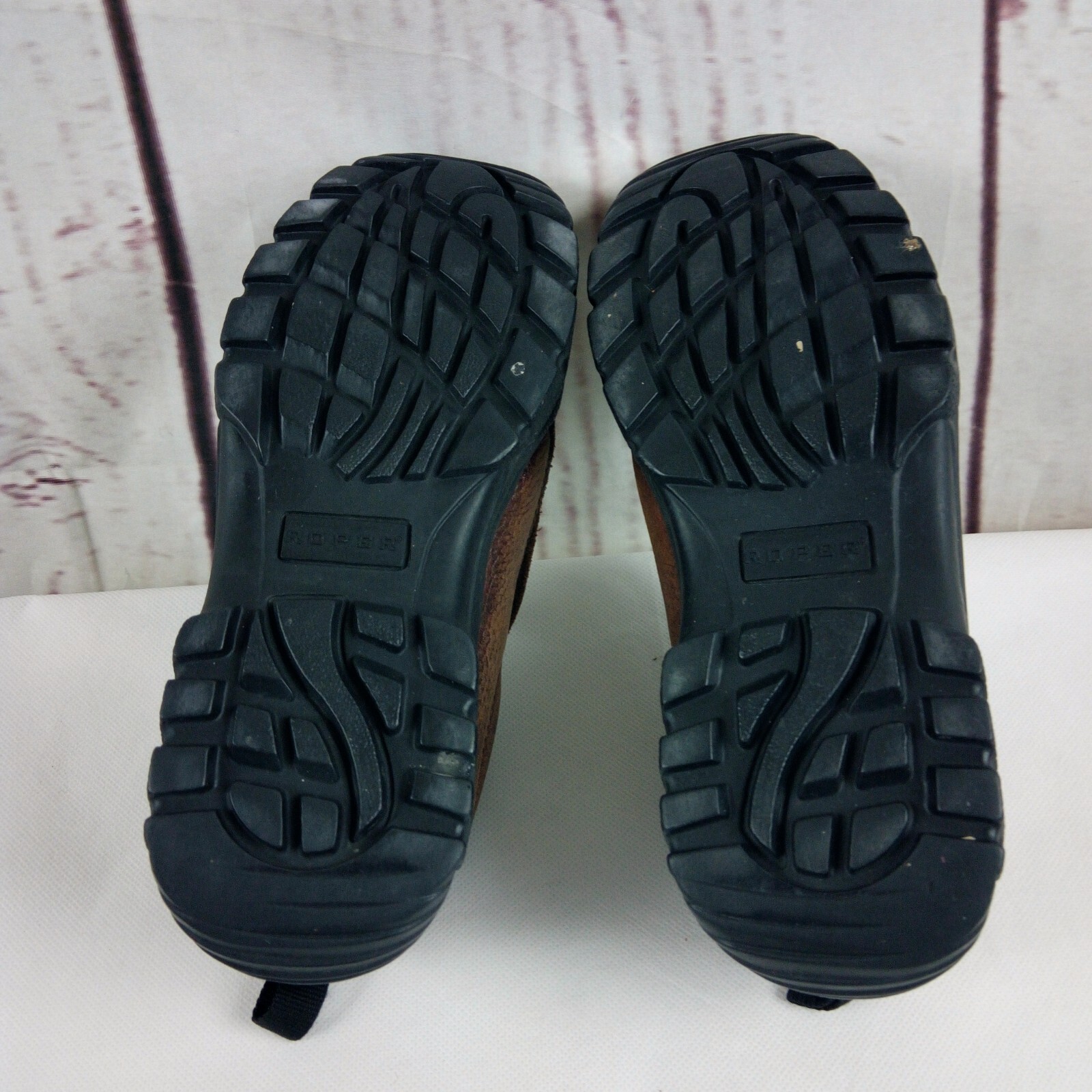 Roper Men's Performance Brown Leather Slip-On Sho… - image 13