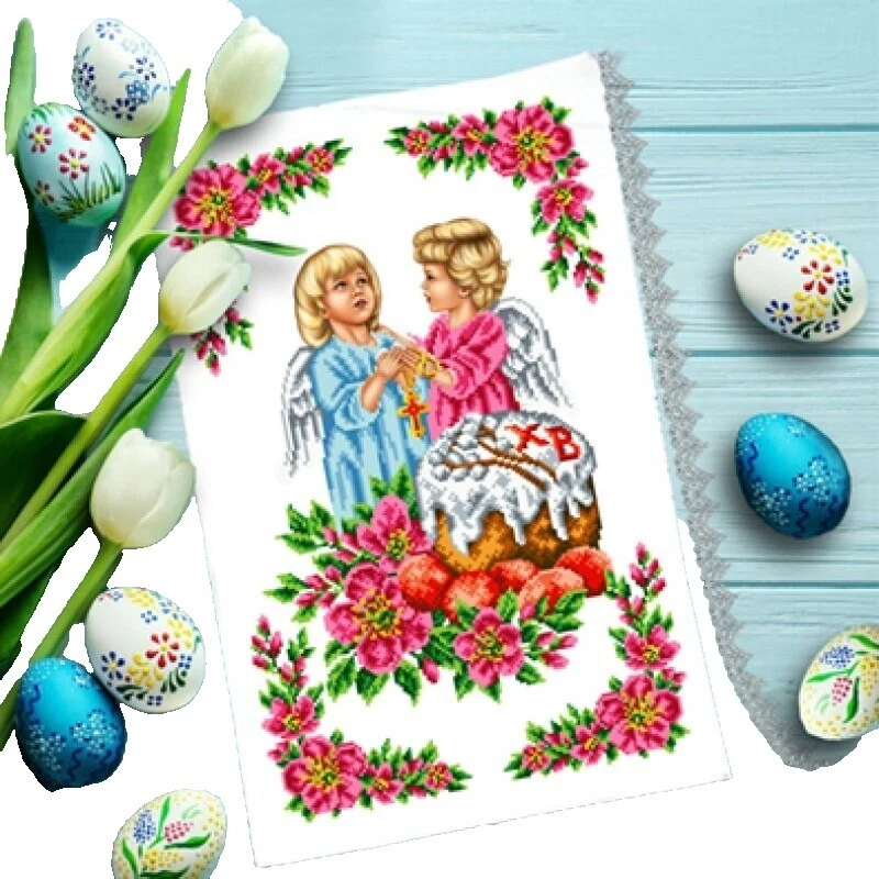 Kits de bordado de Páscoa