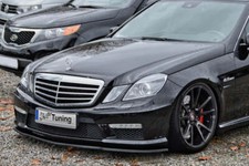 CUP Frontspoilerlippe ABS Mercedes Benz E63 AMG Typ W212 S212V212 Schwarz Glanz CUP Frontspoilerlippe ABS Mercedes Benz E63 AMG Typ W212 S212V212 Schwarz Glanz